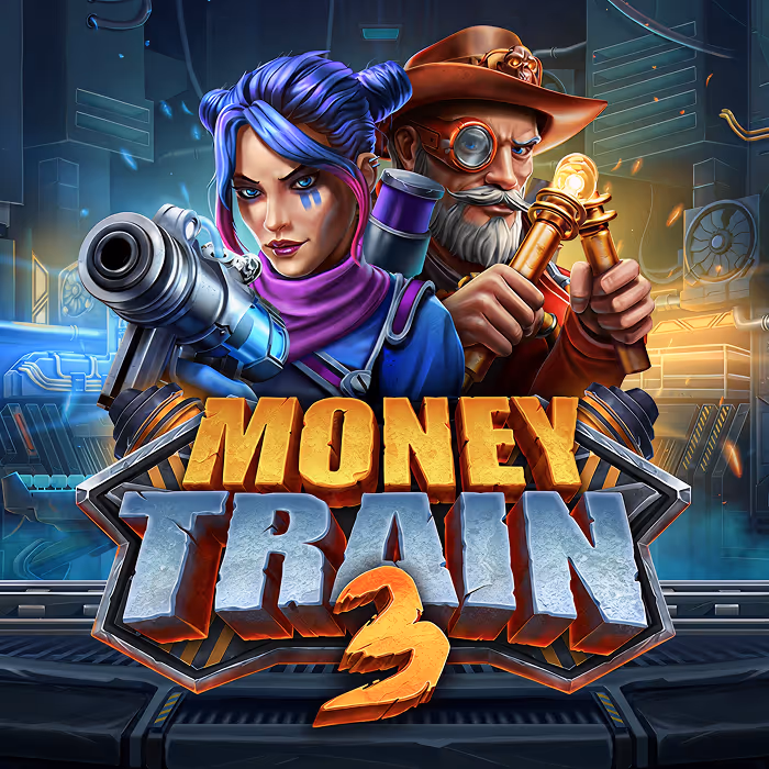 Money Train 3 slot with western theme featuring persistent symbols and multipliers